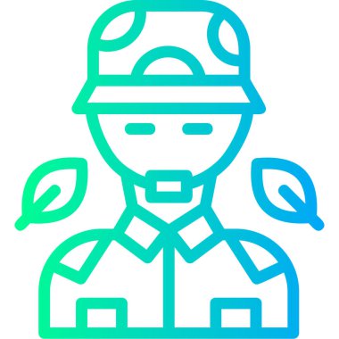 avatar erkek başlık simgesi doldurulmuş ana hatlar biçiminde