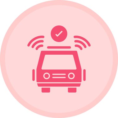 Taksiyle. Web simgesi basit illüstrasyon