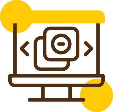 Ağ web simge vektör çizim