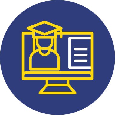 vektör üniversite simgesi illüstrasyonu