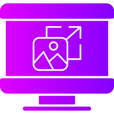 kamera simgesi vektör illüstrasyonu