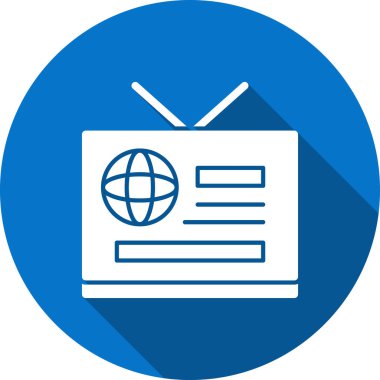 Vektör Haber Simgesi illüstrasyonu