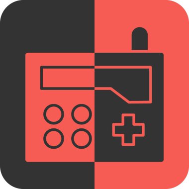 tıbbi ve sağlık vektörü simgesi.