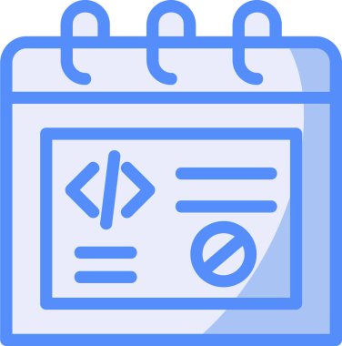 Kodlama programlama geliştirme simgesi