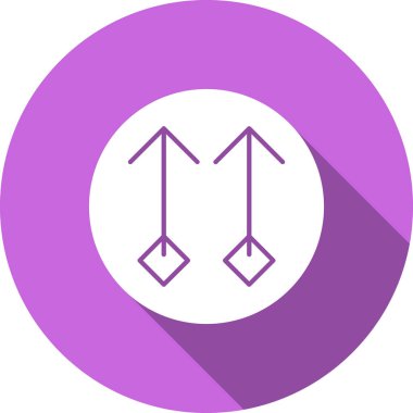 Ok. Web simgesi basit illüstrasyon