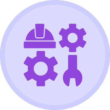 dişli simgesi vektör illüstrasyonu