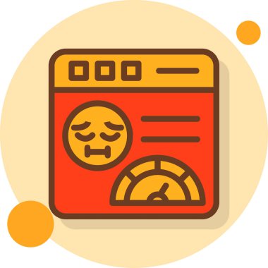 Ağ simgesi. Tıbbi maskenin vektör illüstrasyonu