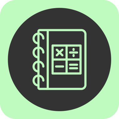 Kitap simgesi, modern vektör illüstrasyon tasarımı