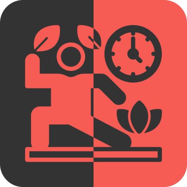 yönetim düz kabartma simgesi