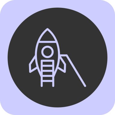 başlangıç simgesi soyut arkaplan grubunda izole