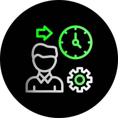 Projeniz için vektör ayarı simgesi