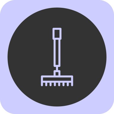 Modern çiftlik simgesinin vektör illüstrasyonu