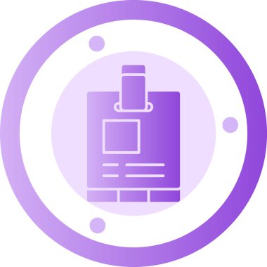 Bir gaz simgesinin vektör illüstrasyonu