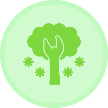 Vektör Ağacı Simgesi illüstrasyonu