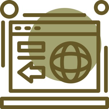 tarayıcı web geliştirme simgesi