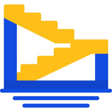 Dizüstü bilgisayar simgesi vektör çizimi