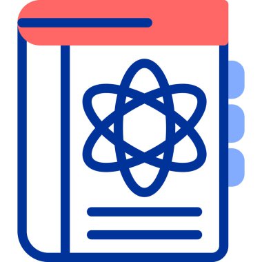 Bilim simgesi, vektör illüstrasyonu