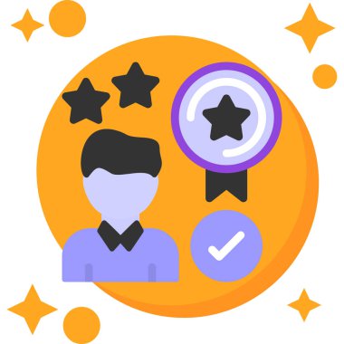 Müşteri değerlendirme simgesi