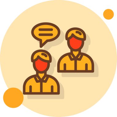 İnsanlar. Web simgesi basit tasarım