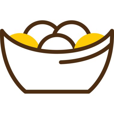 Sepet. Web simgesi basit illüstrasyon