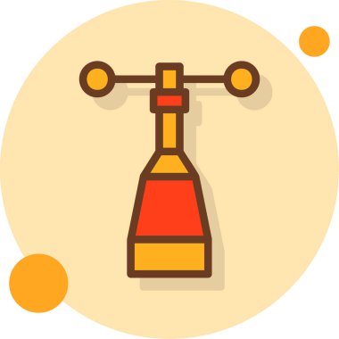 Modern simgenin vektör illüstrasyonu