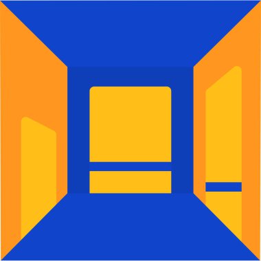 Pencere. Web simgesi vektör illüstrasyonu