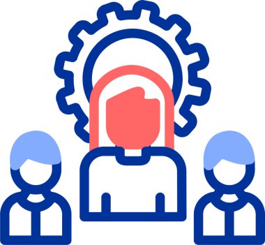 Vitesli bir adamın vektör çizimi