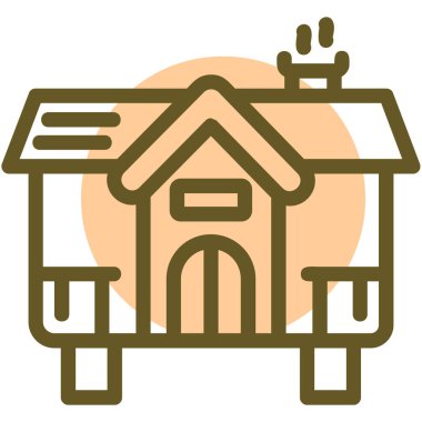 Hayvan dükkanı. Basit resimleme