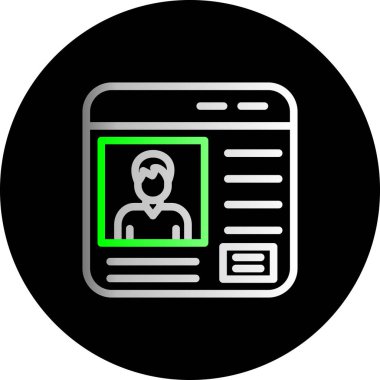 Modern eğitim ikonunun vektör illüstrasyonu