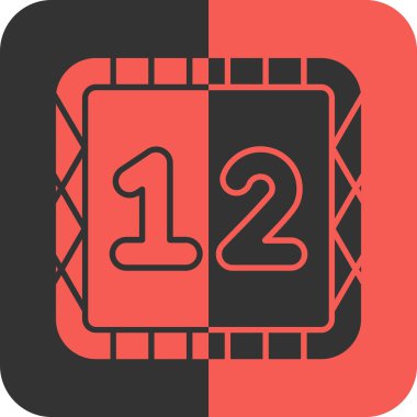 vektör Takvimi Simgesi illüstrasyonu