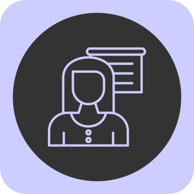 Kimlik kartı simgesi soyut arkaplanda izole edildi