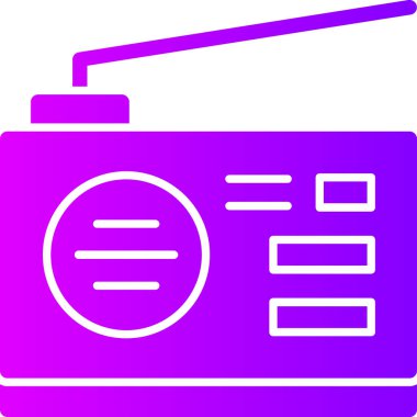 ses aygıtı radyo simgesi