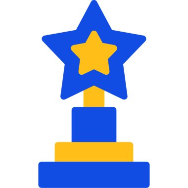 Kupa. Web simgesi basit illüstrasyon