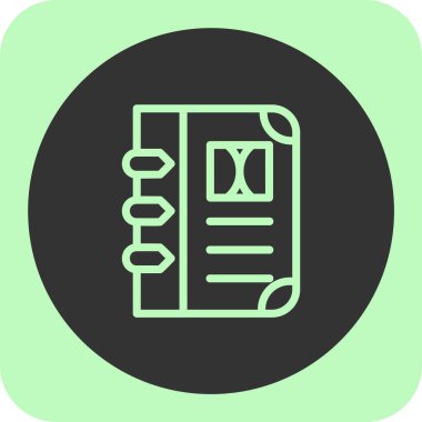 vektör çizim tasarım belge simgesinin