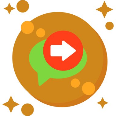 Çağrı. Web simgesi basit illüstrasyon