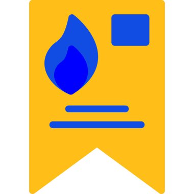 Ateş Ateşi. Basit illüstrasyon