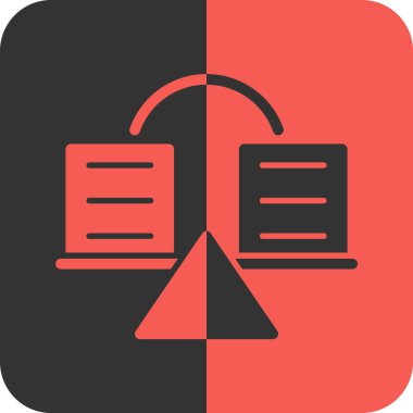 veri yönetimi simgesi uzun - gölge biçimi