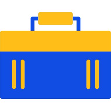 Çanta. Web simgesi basit tasarım