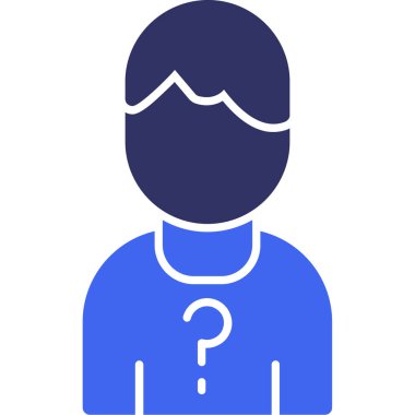 Erkek simge vektör çizim