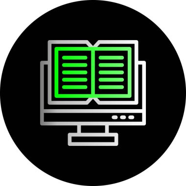 seo modern simgesinin vektör illüstrasyonu