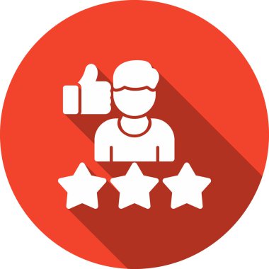 Kabartma biçiminde geri besleme simgesi