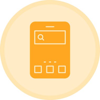 seo modern simgesinin vektör illüstrasyonu