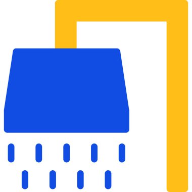 Bina. Web simgesi basit illüstrasyon