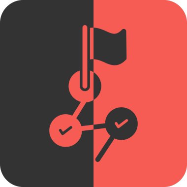 Seo simgesinin vektör illüstrasyonu