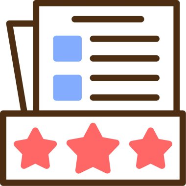 Geri bildirim gözden geçirme simgesi