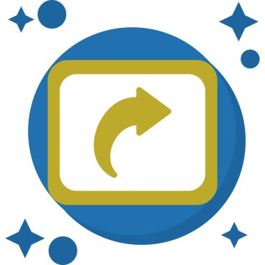 ok simgesi vektör illüstrasyonu