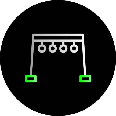 futbol ikonu vektör illüstrasyonu