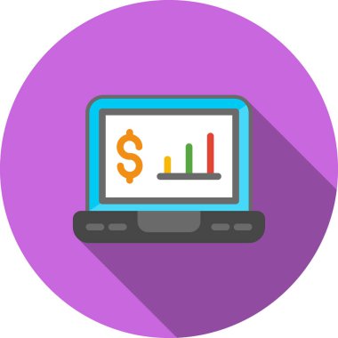 iş ve finans dairesi simgesi.