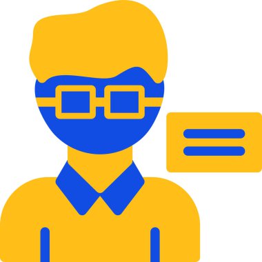 iş yönetimi kategorisinde avatar erkek simgesi