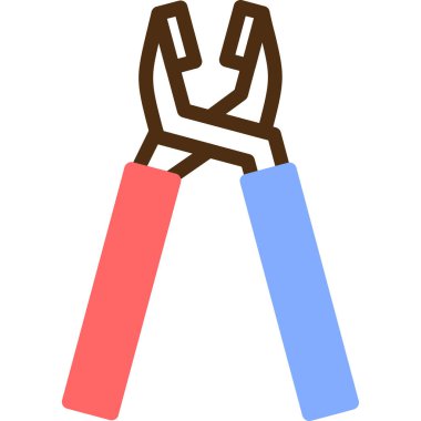 Bir çift kayağın vektör çizimi